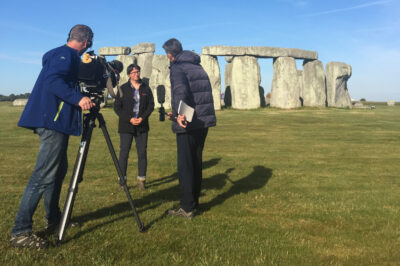 Susan Greaney Susan Greaney at Stonehenge