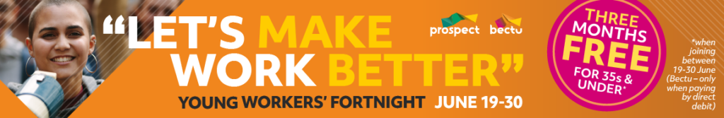 Young Workers' Fortnight email signature graphic