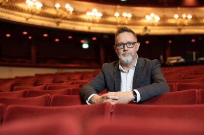 Noel McClean pictured at the Royal Opera House